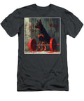 Athlete Dog in the Gym Motivational Fitness Art Alan Reid T-Shirt