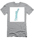 Athlete Fitness Kettlebell Swing Drawing Aloysius Patrimonio T-Shirt