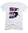 Athletic Duo in Fitness Stance with Spiritual Lotus Symbol Genxarts T-Shirt