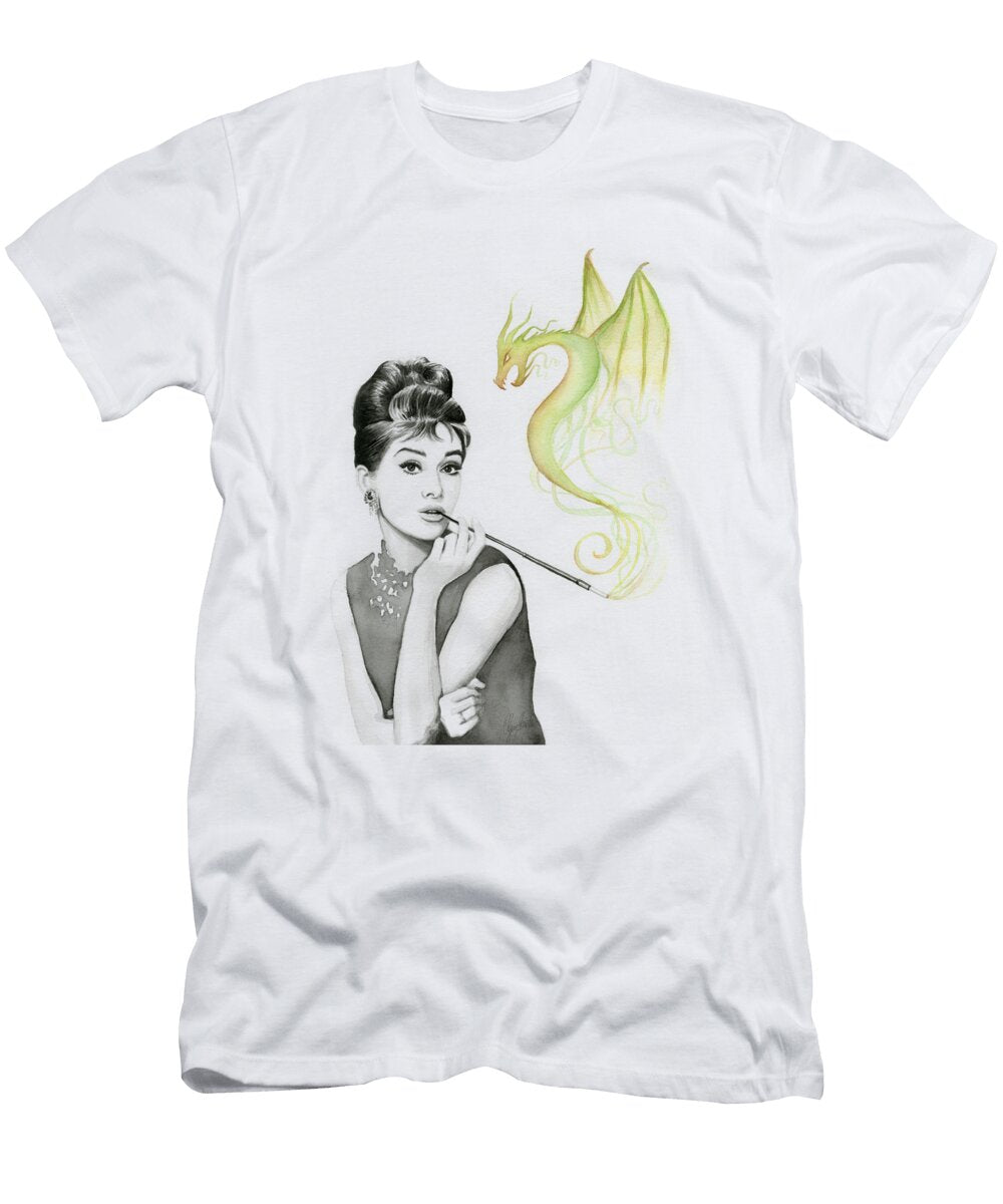 Audrey and Her Magic Dragon Olga Shvartsur T-Shirt