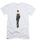 Audrey Hepburn Typography Poster Inspirowl Design T-Shirt