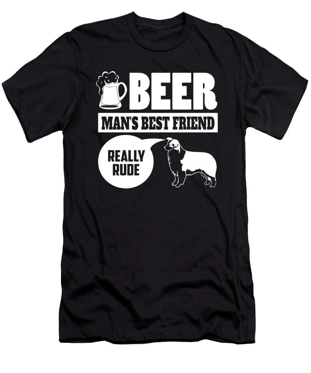 Aussie Pet Dog Best Friend Quote Gift Dusan Vrdelja T-Shirt