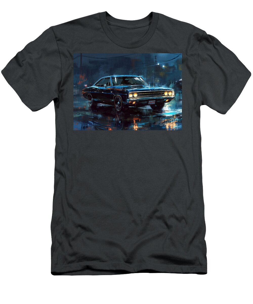 Auto 1968 Plymouth Gtx 440 Super Commando Muscle Car Cortez Schinner T-Shirt