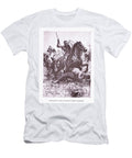Auxillary Cavalry Attacking German Tribesmen Illustration From the Roman Soldier 1928 Amedee Forestier T-Shirt