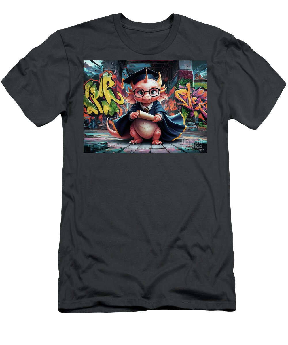 Baby Cute Dragon As Professor Adrien Efren T-Shirt