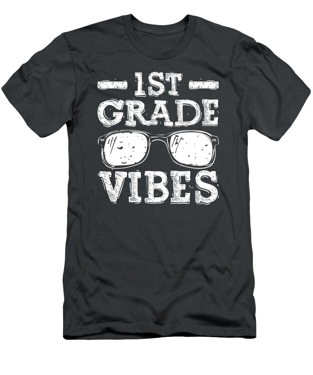 Back to School 1st Grade Vibes First Day Teacher Kids Bo Ang Ho T-Shirt