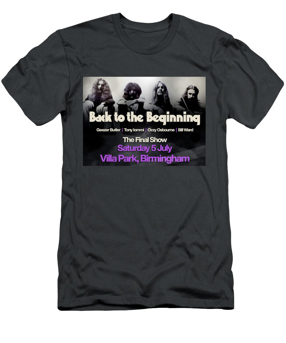 Back to the Beginning Final Black Sabbath Tour Wa34 Wise Art T-Shirt