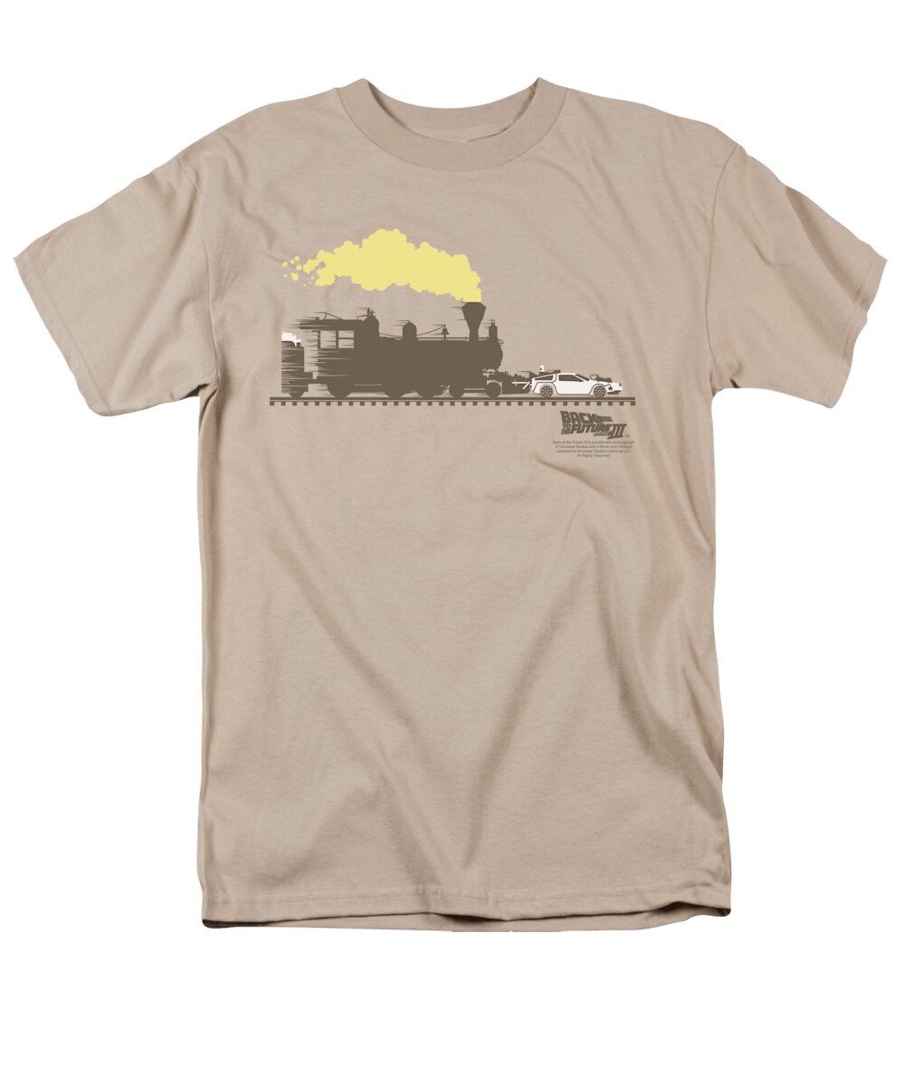 Back to the Future Iii Pushing the Delorean T-Shirt
