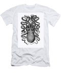 Back Viewed of Eight Armed Cuttlefish From Zoological Lectures Delivered At the Royal Institution in Echo Frame T-Shirt