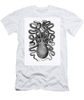 Back Viewed of Eight Armed Cuttlefish From Zoological Lectures Delivered At the Royal Institution in Vincent Luxe Gallery T-Shirt