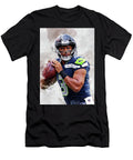 Ball NFL Russell Wilson Russellwilson Russell Wilson Seattle Seahawks Player American Football Wrenn Huber T-Shirt
