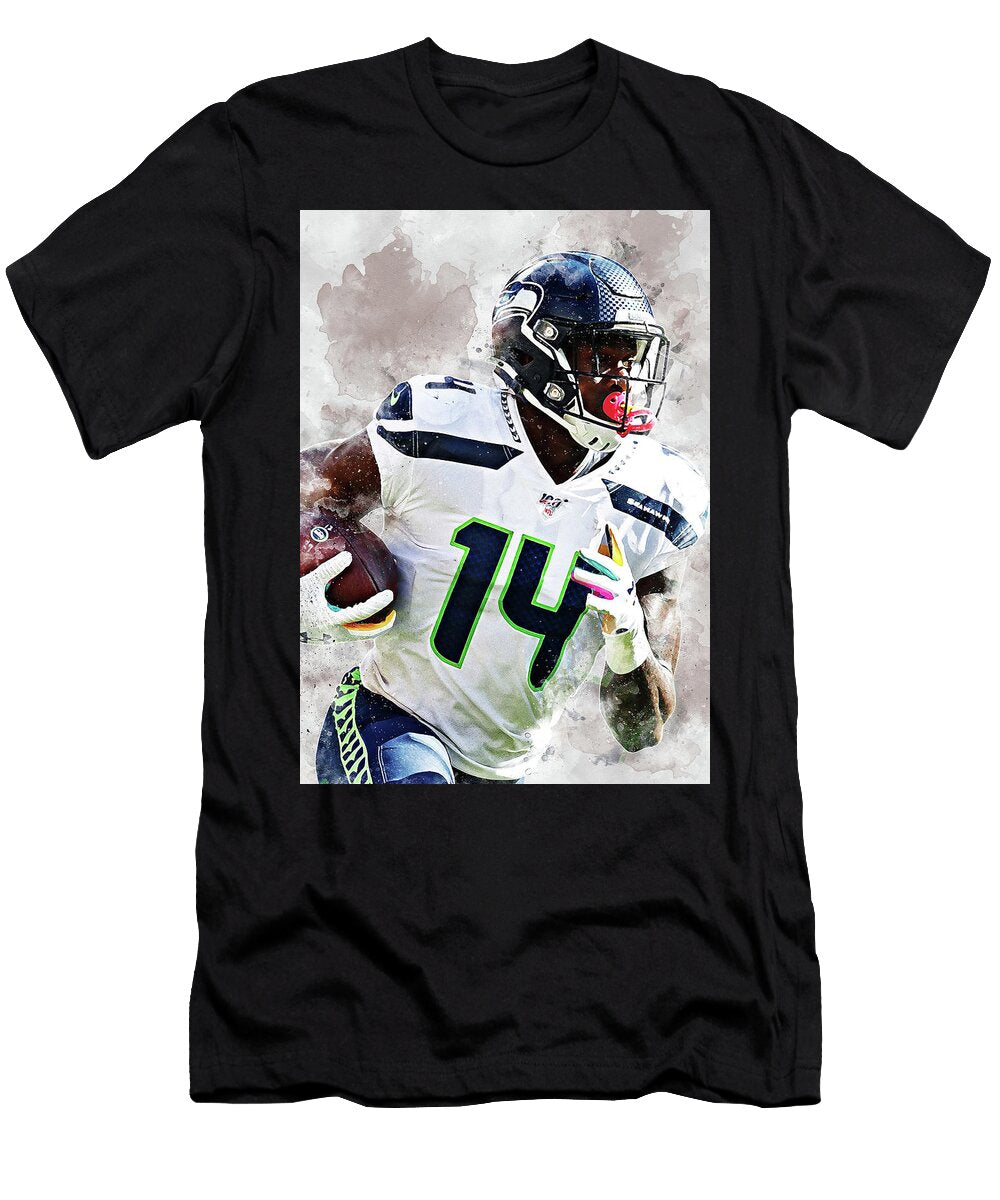 Ball NFL Seattle Seahawks Player Dk Metcalf Dkmetcalf Dk Metcalf Wrenn Huber T-Shirt