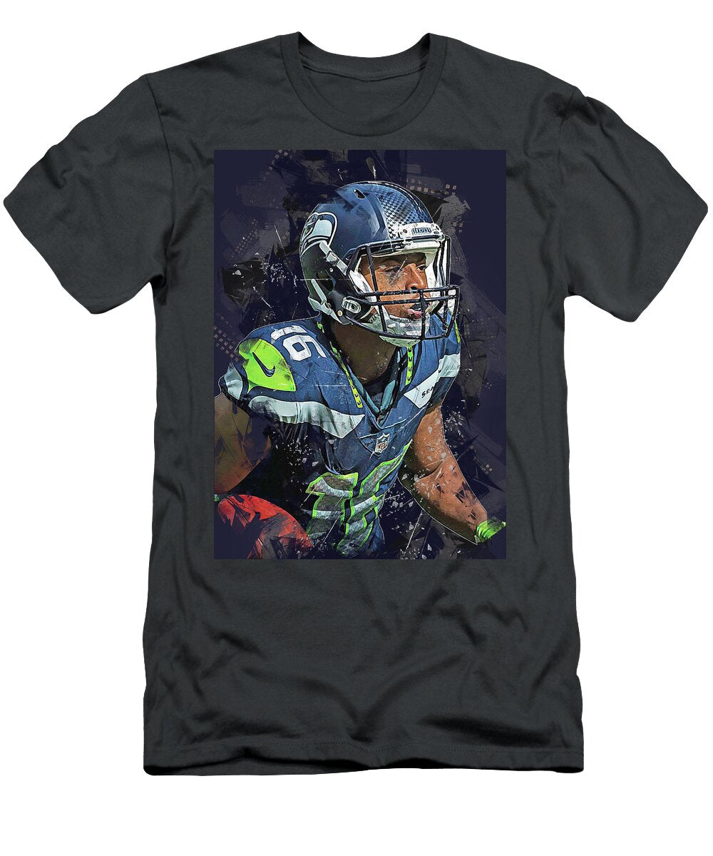 Ball Play NFL Tyler Lockett Tylerlockett Tyler Lockett Tylerderonlockett Tyler Deron Lockett Americ Wrenn Huber T-Shirt