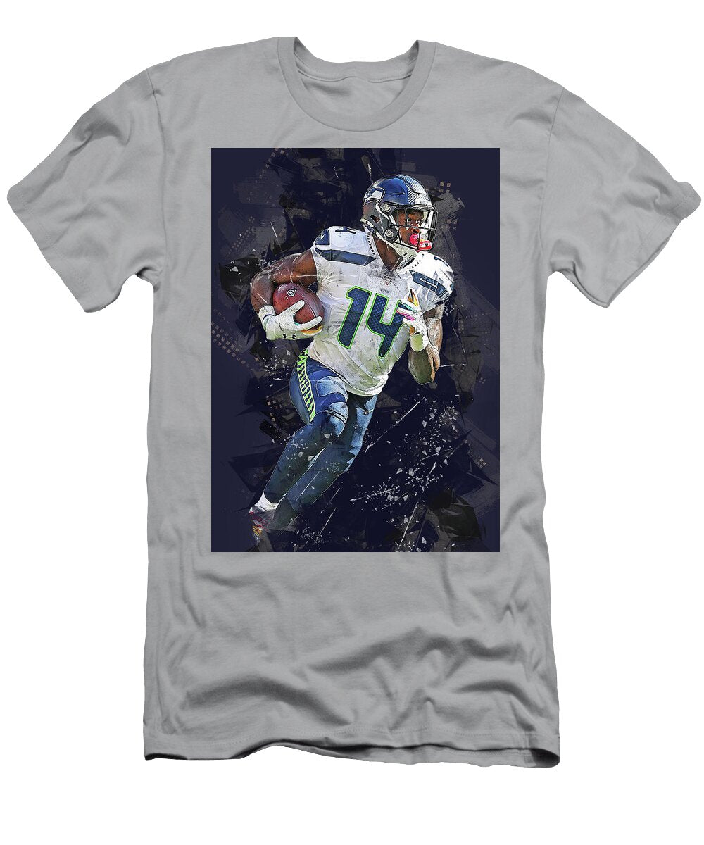 Ball Play Seattle Seahawks Player Dk Metcalf Dkmetcalf Dk Metcalf Wrenn Huber T-Shirt