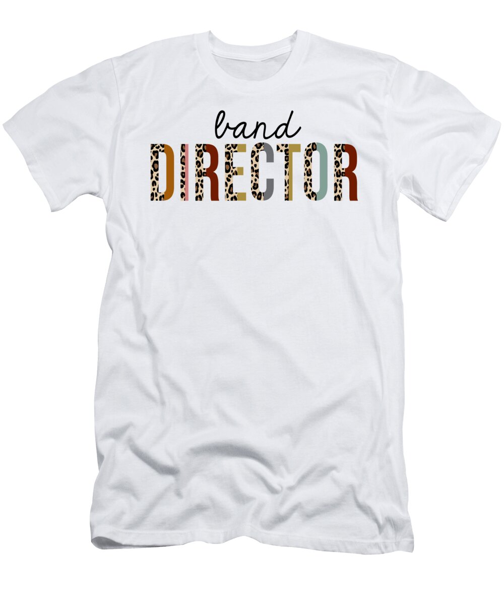 Band Director Leopard Print Funny Jensen Cena T-Shirt