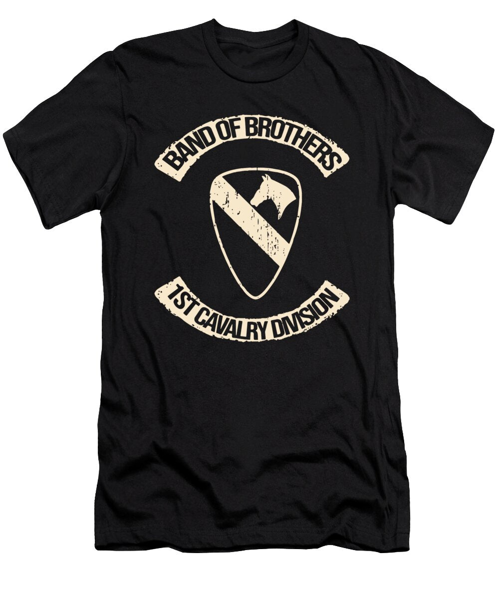 Band of Brothers First Cavalry Division Brother Logan Mathews T-Shirt