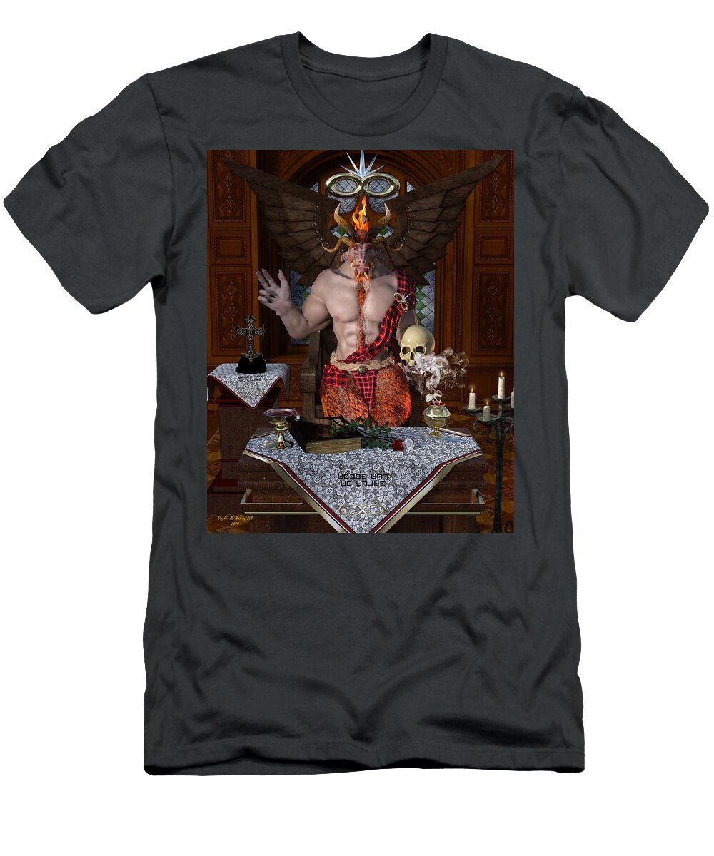 Baphomet Stephen Mckim T-Shirt