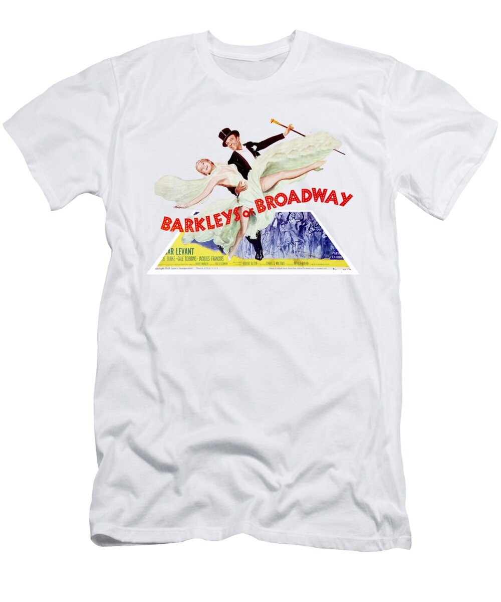 Barkleys of Broadway 3d Movie Poster Stars on Art T-Shirt