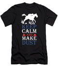 Barrel Racing for Cowboy Western Rodeo Gift Crazy Squirrel T-Shirt