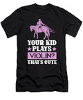 Barrel Racing for Cowboy Western Vintage Gift Crazy Squirrel T-Shirt