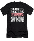 Barrel Racing for Cowgirl Western Vintage Gift Equine Sport Crazy Squirrel T-Shirt