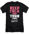 Barrel Racing for Horse Racer Professional Rodeo Gift Crazy Squirrel T-Shirt