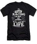 Barrel Racing for Horse Racer Texan Horse Riding Gift Crazy Squirrel T-Shirt
