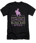 Barrel Racing for Rodeo Girl Western Rodeo Gift Crazy Squirrel T-Shirt