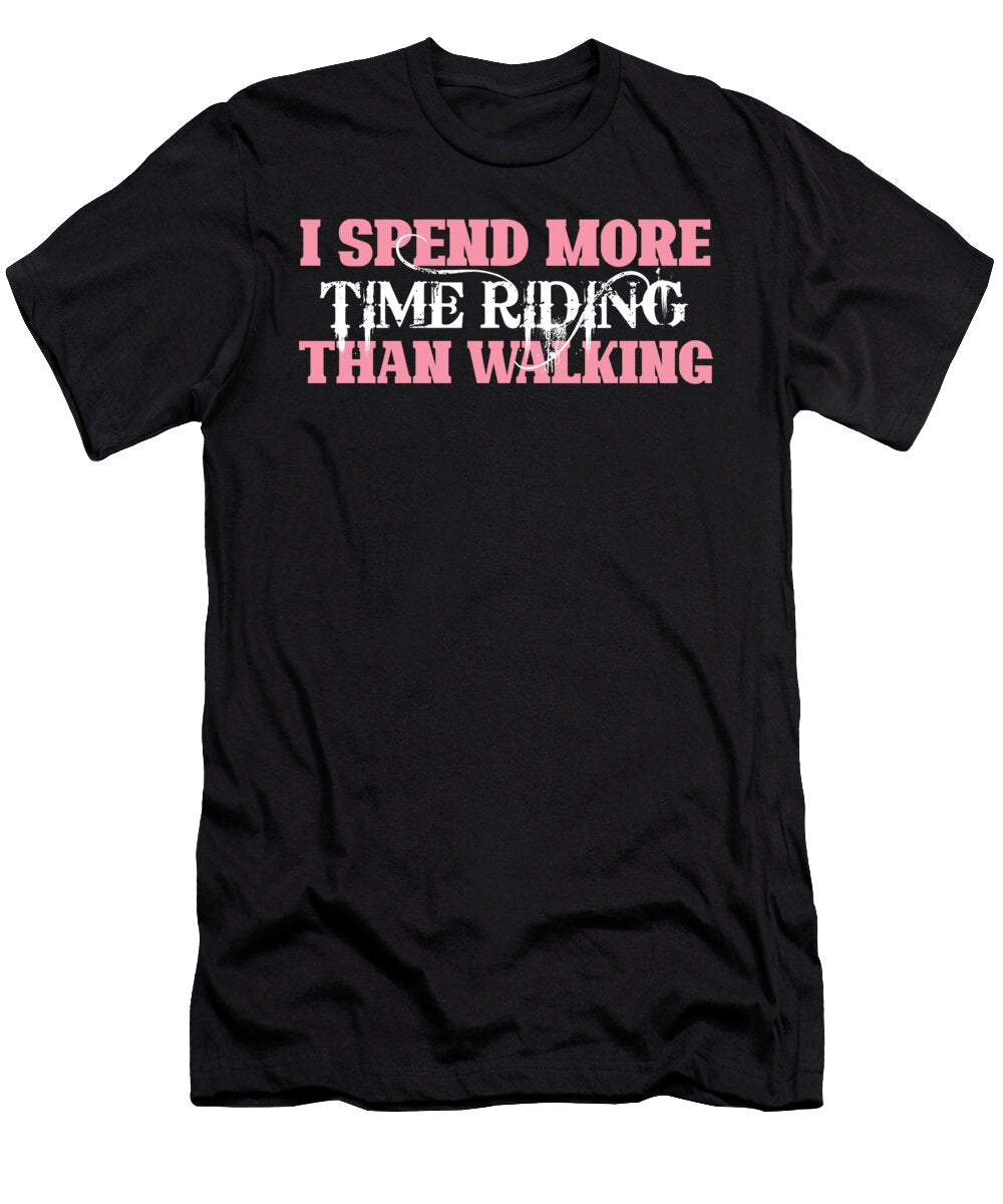 Barrel Racing for Vaquera Professional Rodeo Gift Crazy Squirrel T-Shirt