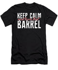 Barrel Racing for Vaquera Western Rodeo Gift Horse Race Crazy Squirrel T-Shirt
