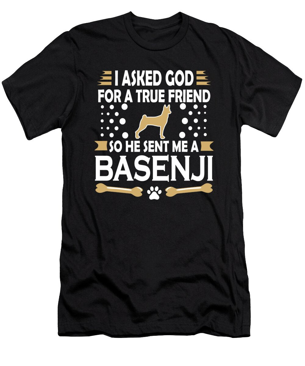 Basenji Dog Lovers True Friend Dusan Vrdelja T-Shirt