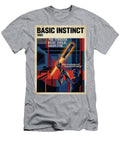 Basic Instinct Minimal Vintage Style Movie Poster High Quality 1992 Sampadart Gallery T-Shirt