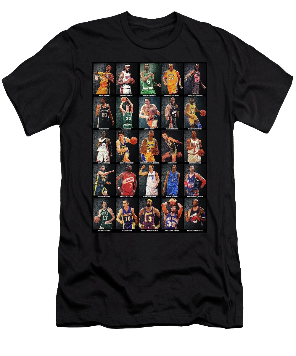 Basketball Legends Craphe Studio T-Shirt