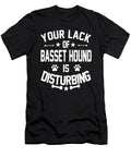 Basset Hound Dog Owners Disturbing Quote Dusan Vrdelja T-Shirt