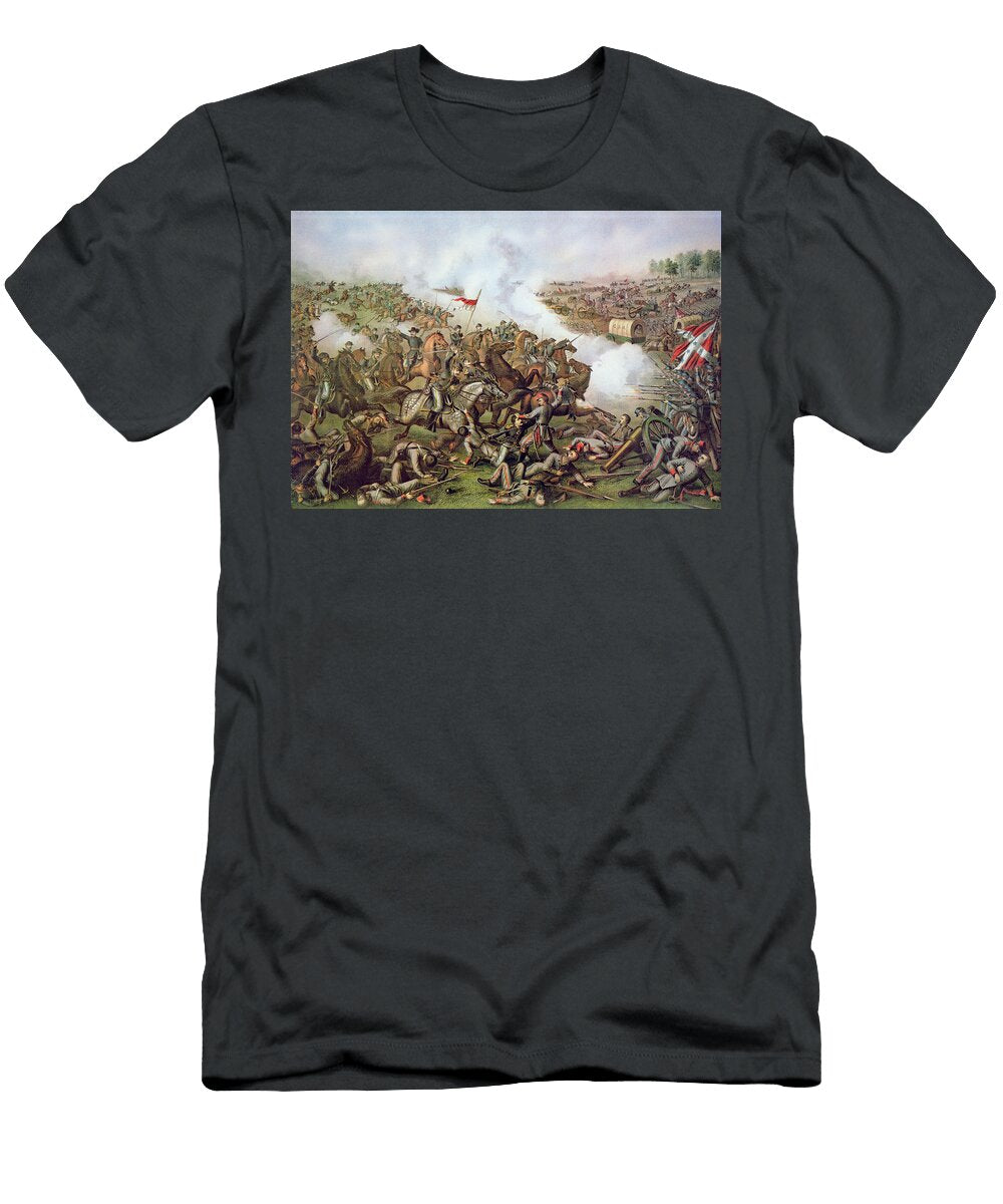 Battle of Five Forks Virginia 1st April 1865 American School T-Shirt