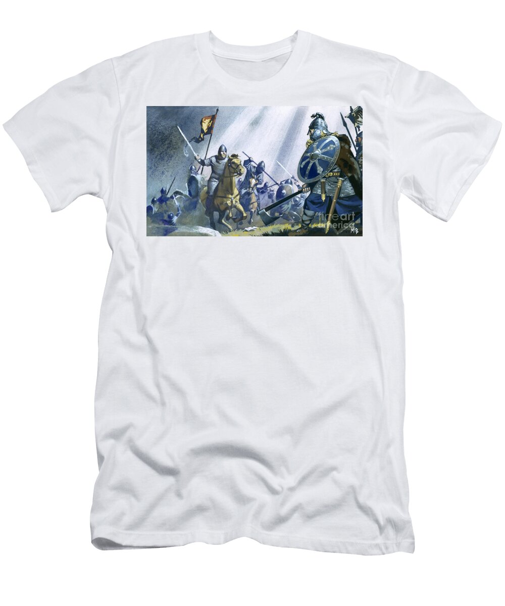 Battle of Hastings Angus Mcbride T-Shirt