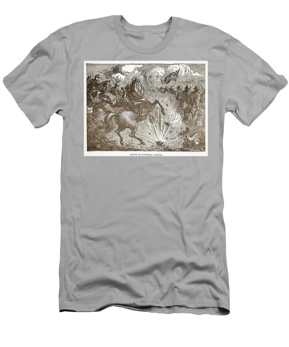Battle of Pittsburgh Landing American School T-Shirt