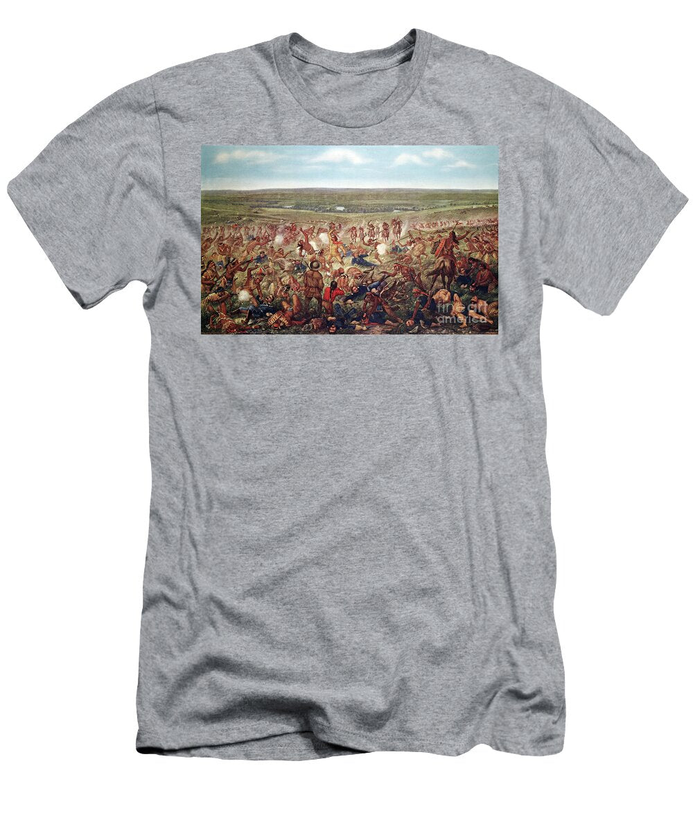 Battle of the Little Big Horn June 1876 American School T-Shirt