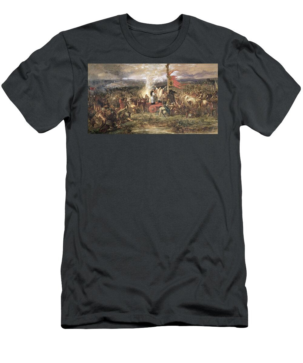 Battle of the Standard Northallerton 22nd August 1138 1880 Wc on Paper Sir John Gilbert T-Shirt