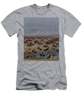Battle of Tuyuti From the Paintings Depicitng the Triple Alliance War 1866 Candido Lopez T-Shirt