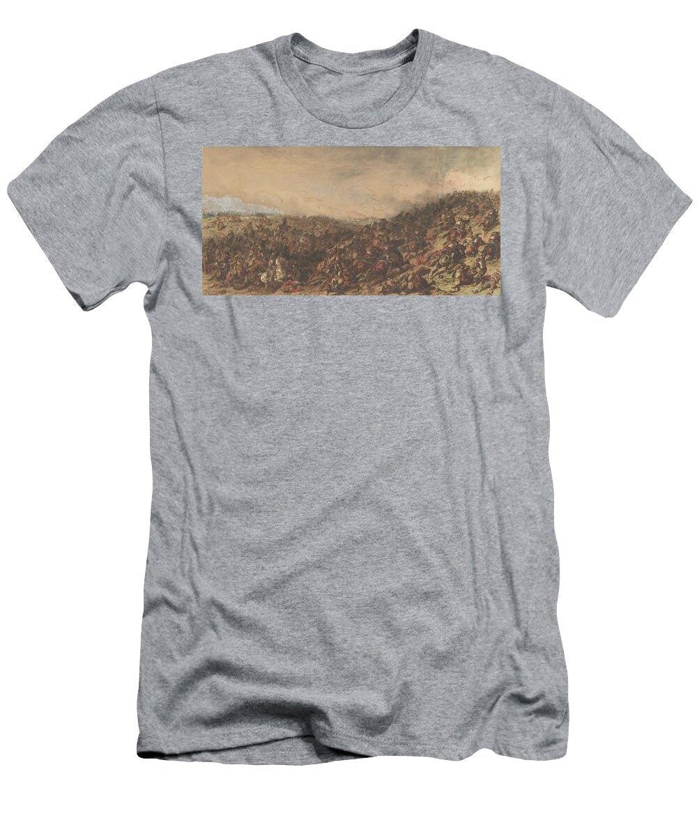 Battle Scene Hippolyte Bellange T-Shirt