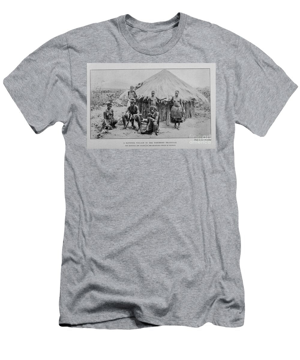 Bavenda Village South Africa I Historic Illustrations T-Shirt
