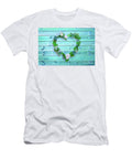 Beach Glass Heart Delphimages Photo Creations T-Shirt
