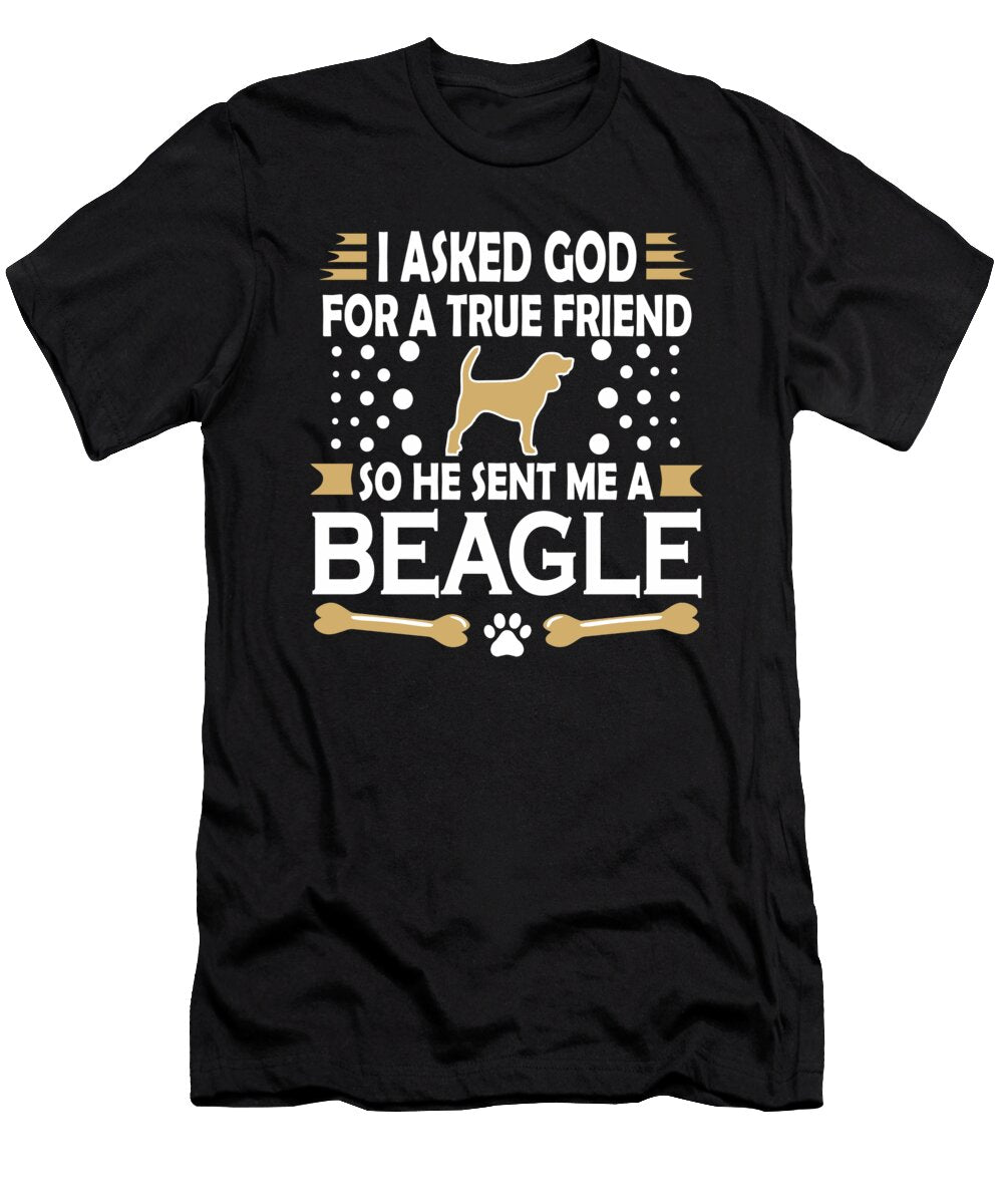 Beagle Dog Lovers True Friend Dusan Vrdelja T-Shirt