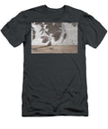 Beautiful Backdrop with Cement Textured Wall Weathered Wood Des Dorin Puha T-Shirt