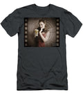 Beautiful Film Actress on Vintage Movie Screen Ryan Jorgensen T-Shirt