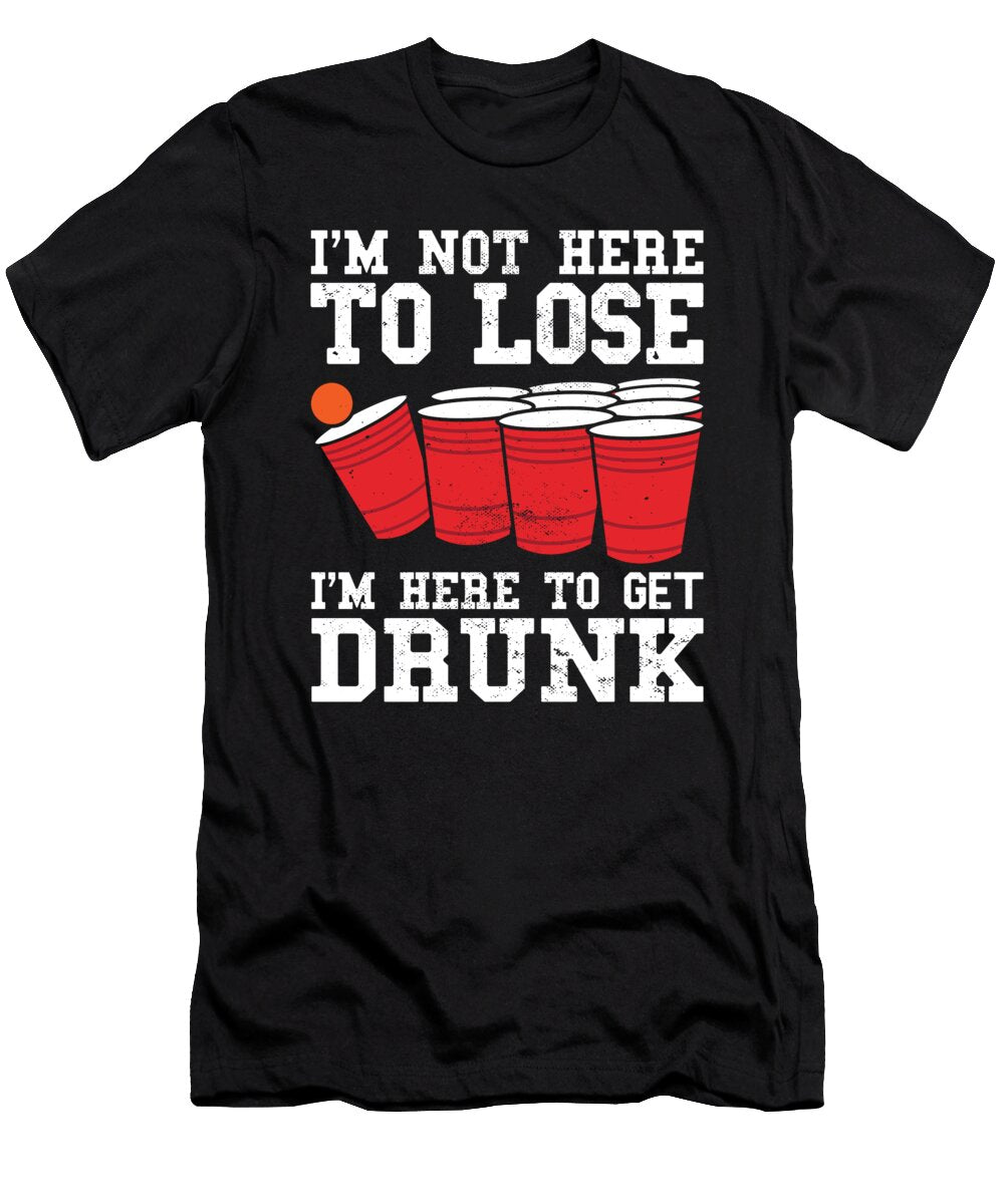 Beer Pong Champion Funny Beer Pong King Me T-Shirt