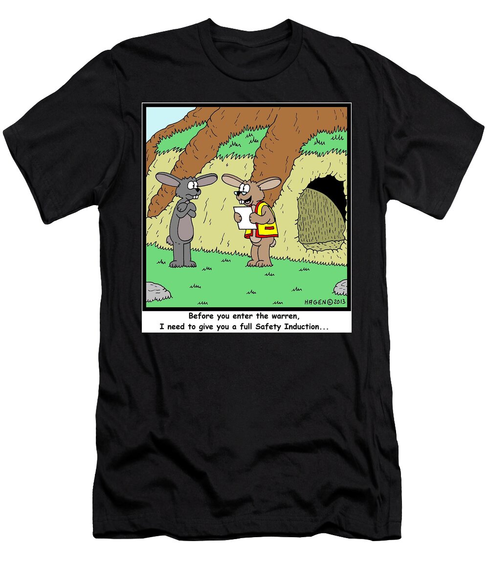 Before You Enter the Warren I Need to Give You a Full Hagen T-Shirt