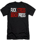 Benchpress Workout Fitness Training Gym Lifting Weight Humor Yoga Samuel Higinbotham T-Shirt
