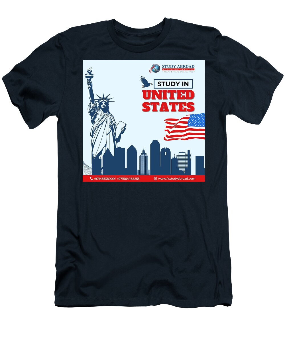 Benefits of Studying in the United States for Your Career Sstudy Abroad T-Shirt